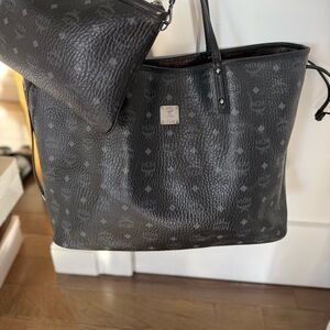 MCM Black Tote Bag